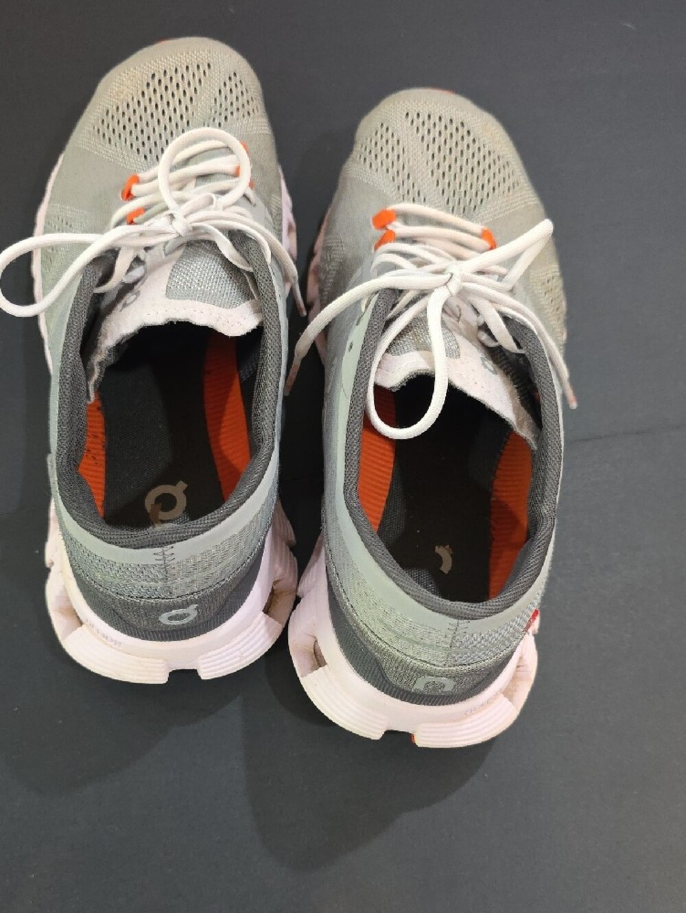 On Running Cloud X 2 Women's Athletic Shoes in Sage with Pink Accents Size 10 - Picture 3 of 13
